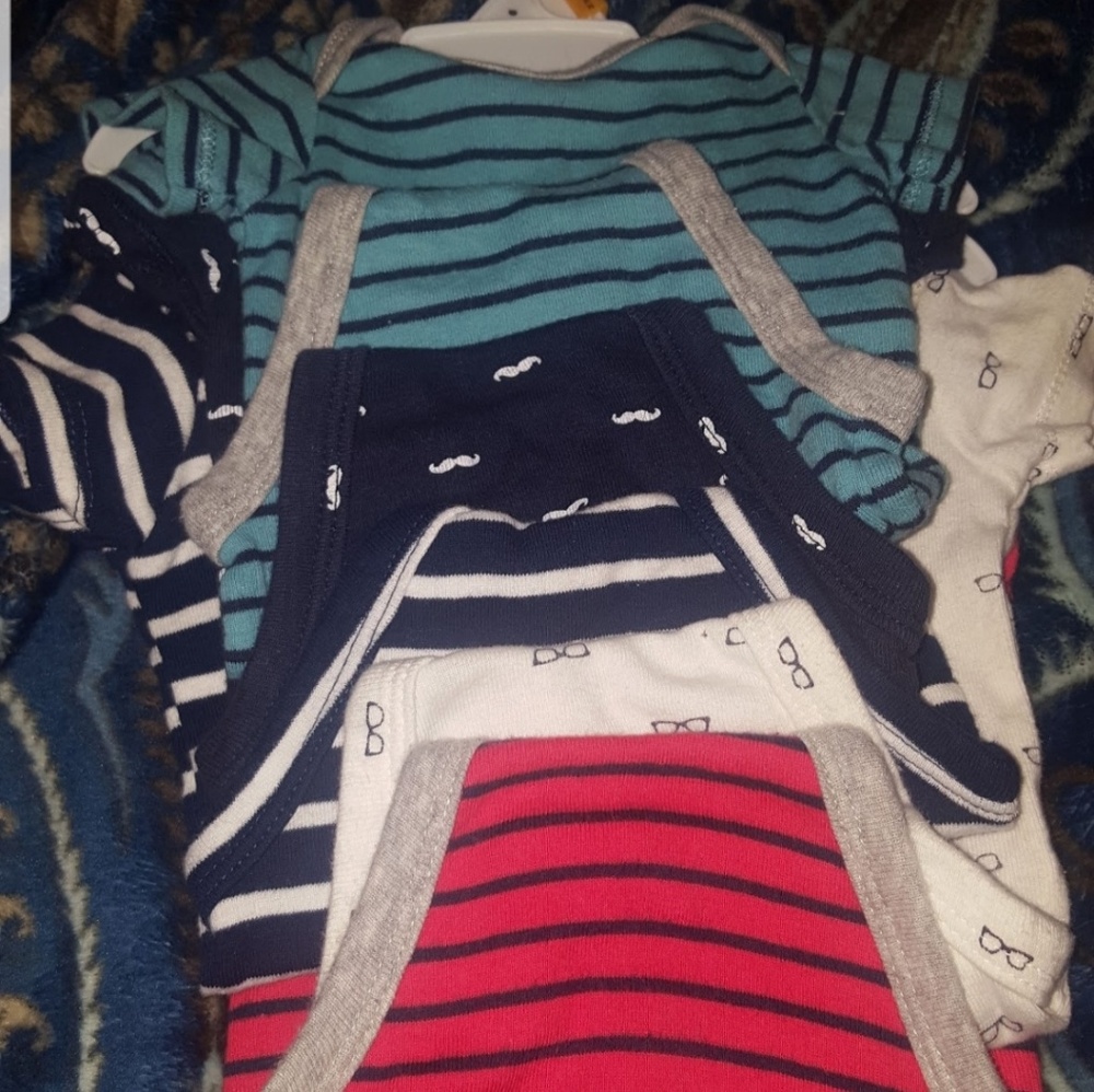 5 pack Infant onsies